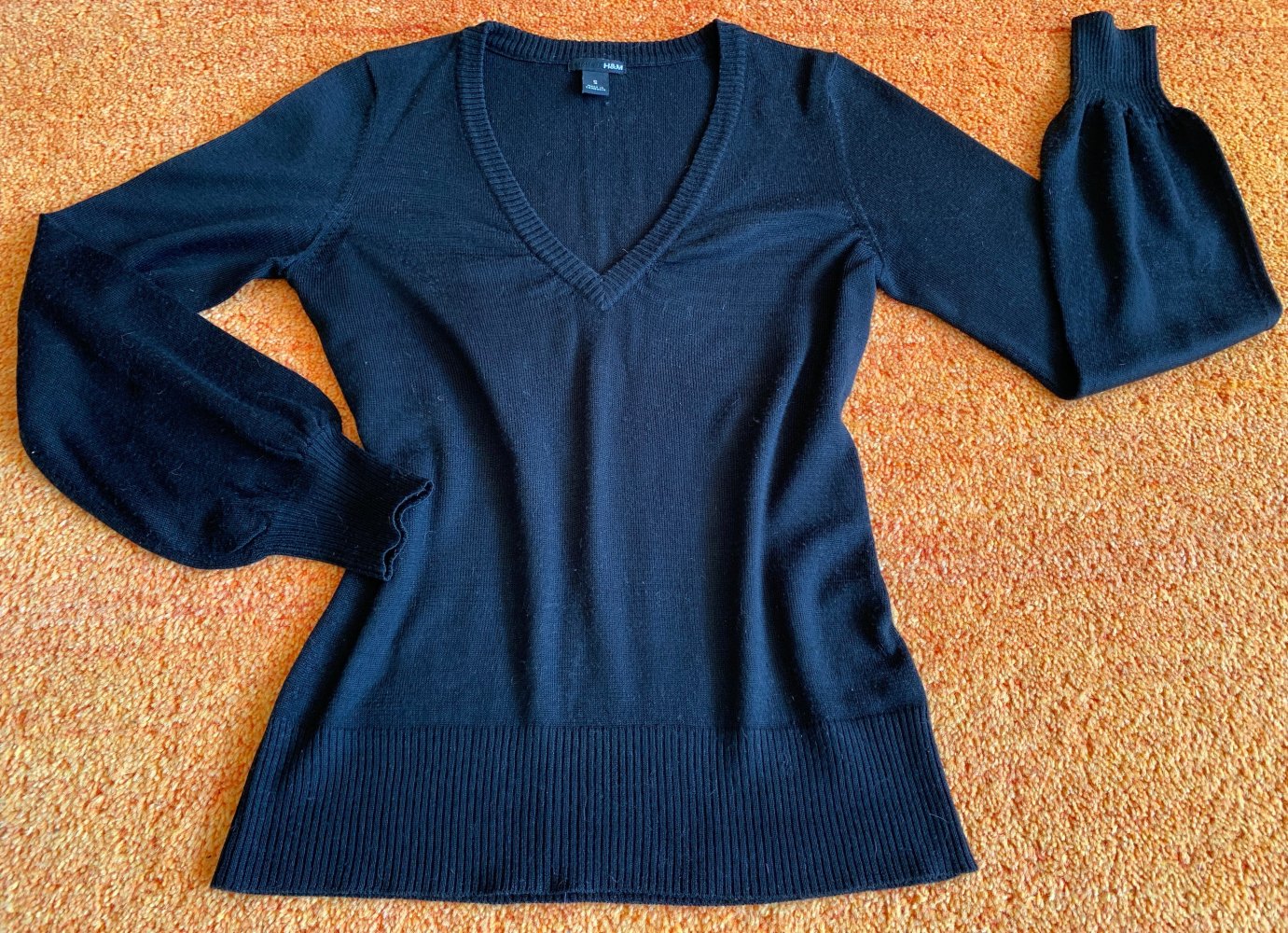 Damen Pullover Strick Gr.S in Schwarz von H&M Figurbetont & Edel Wunderschöner