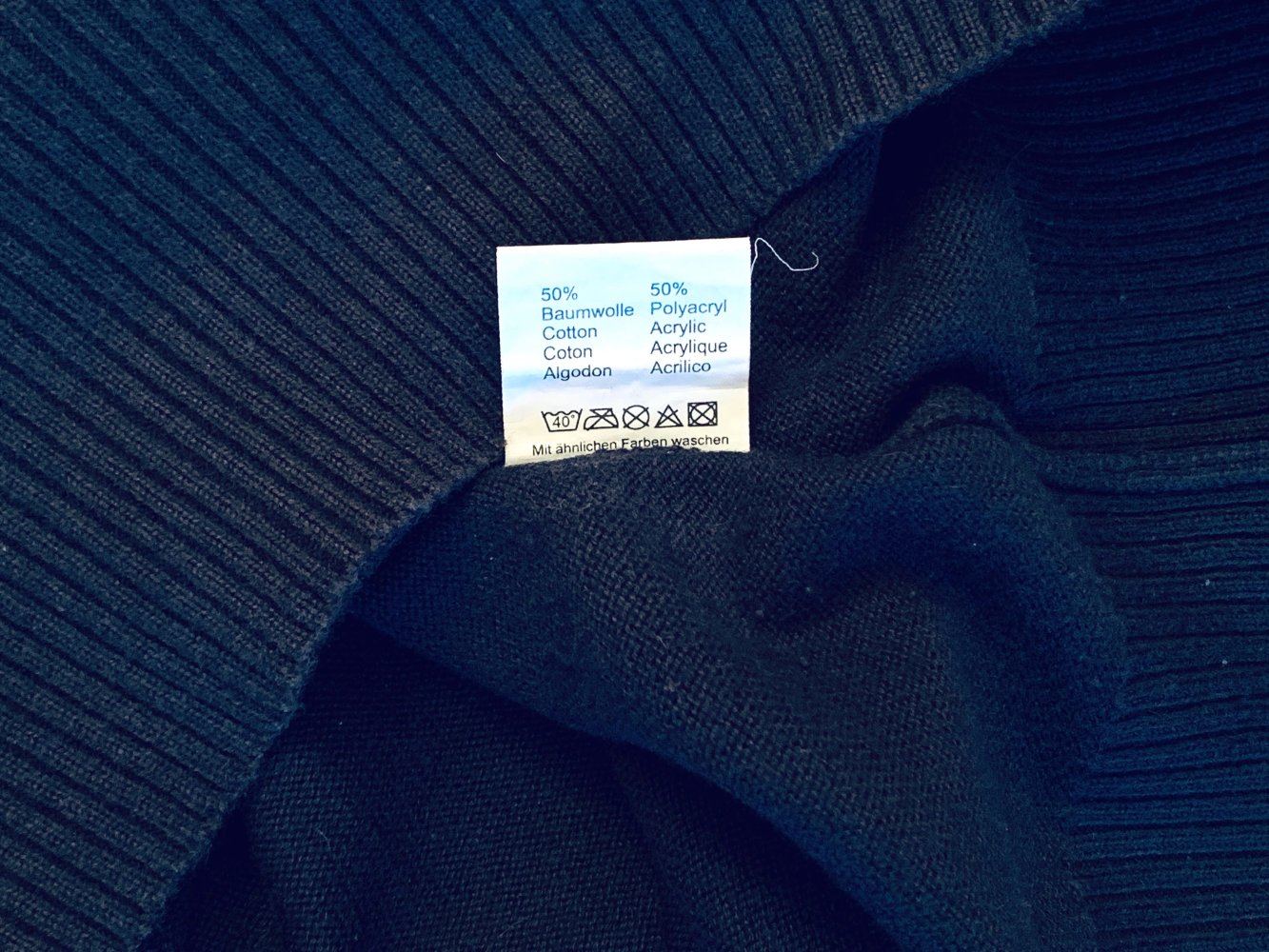 Damen Pullover Strickpullover Gr.M/L in Blau von Summer Inside 