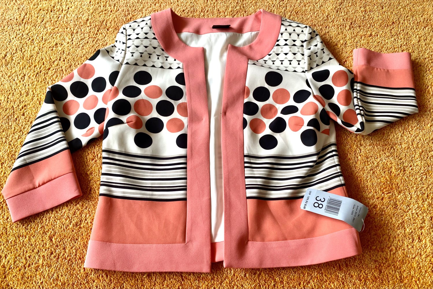 NEU Damen Jacke Blazer Blusenjacke Gr.38 in Bunt von Select by Hermann Lange P.199,90€