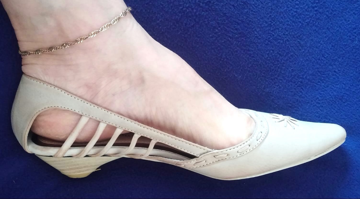 Damen Schuhe Sommer Ballerina Gr.39 in Beige von Betty May 