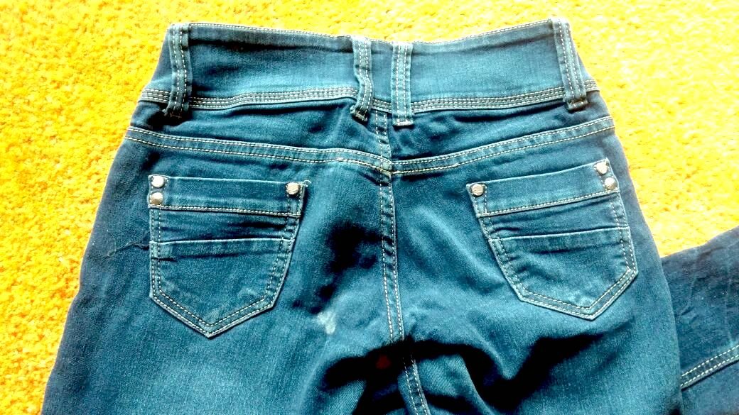 Damen Hose Stretch Jeans Gr.XS in Blau von Justy 