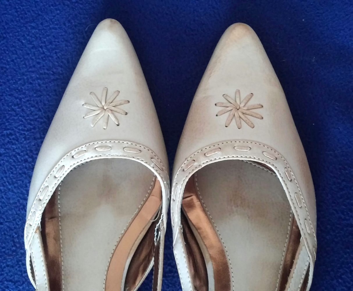 Damen Schuhe Sommer Ballerina Gr.39 in Beige von Betty May 