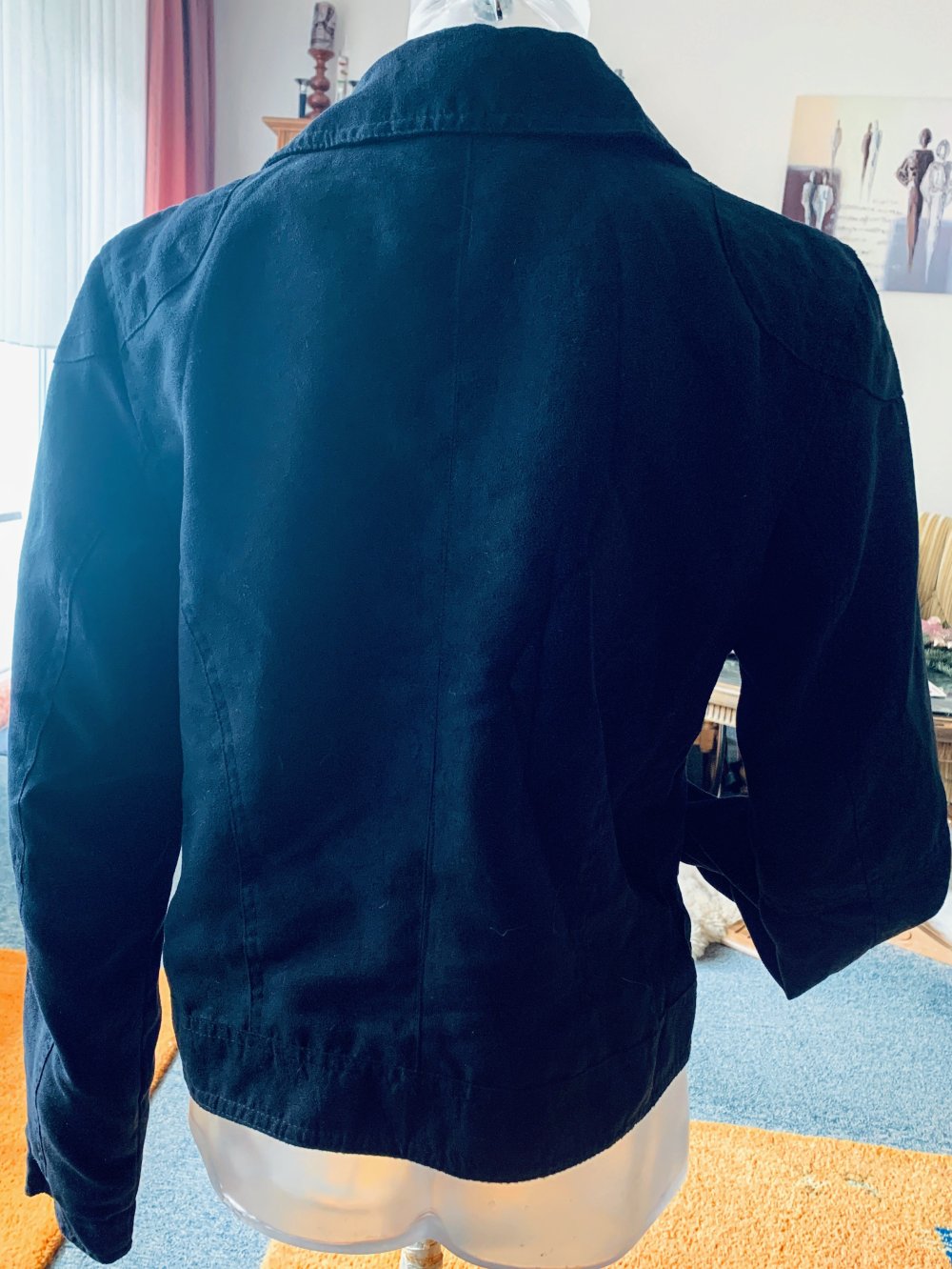 NEU Damen Übergangsjacke / Bikerjacke Gr. 40 in Schwarz von Rainbow