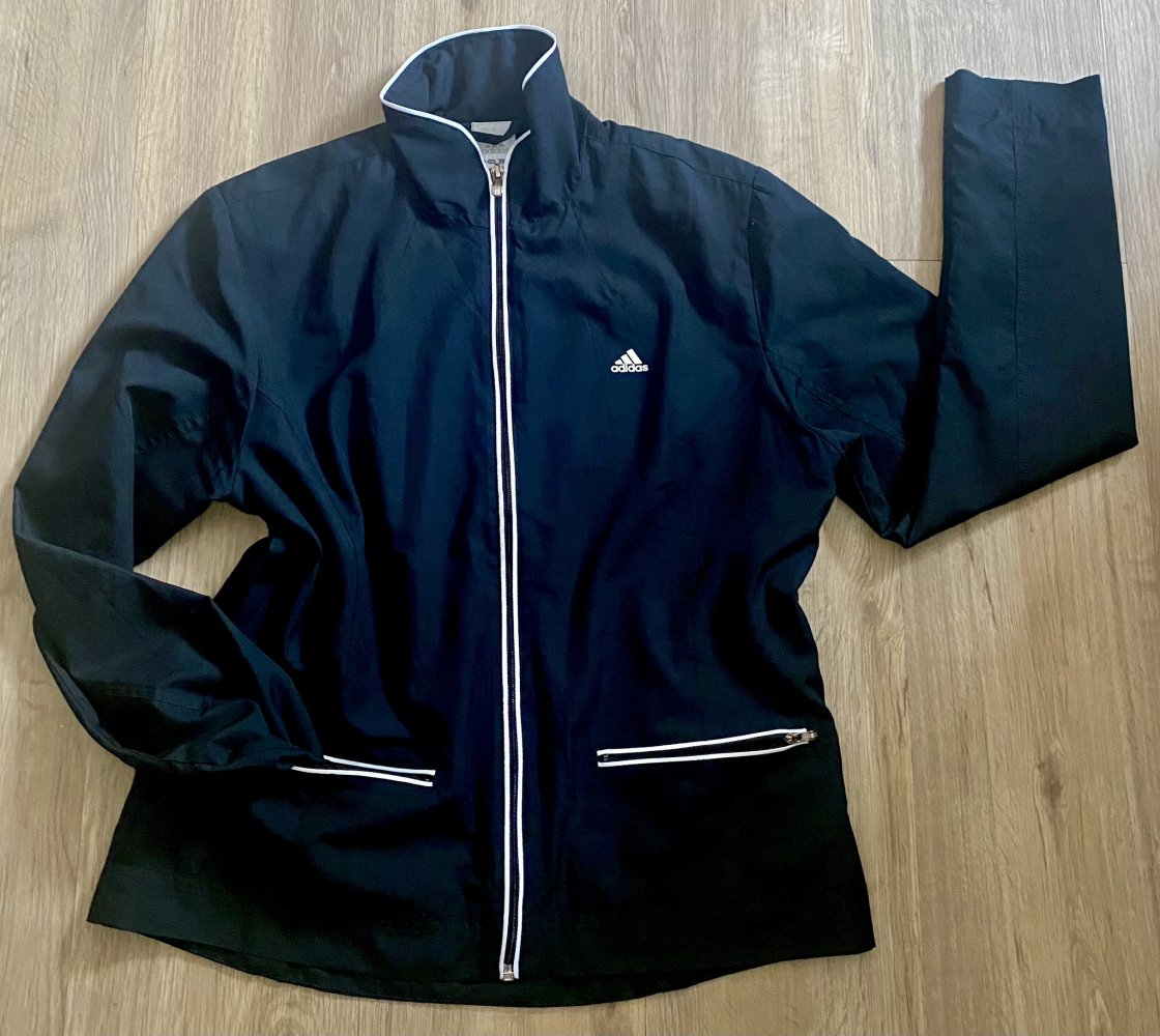 Damen Sport Jacke Freizeit Gr.38 in Schwarz von adidas 