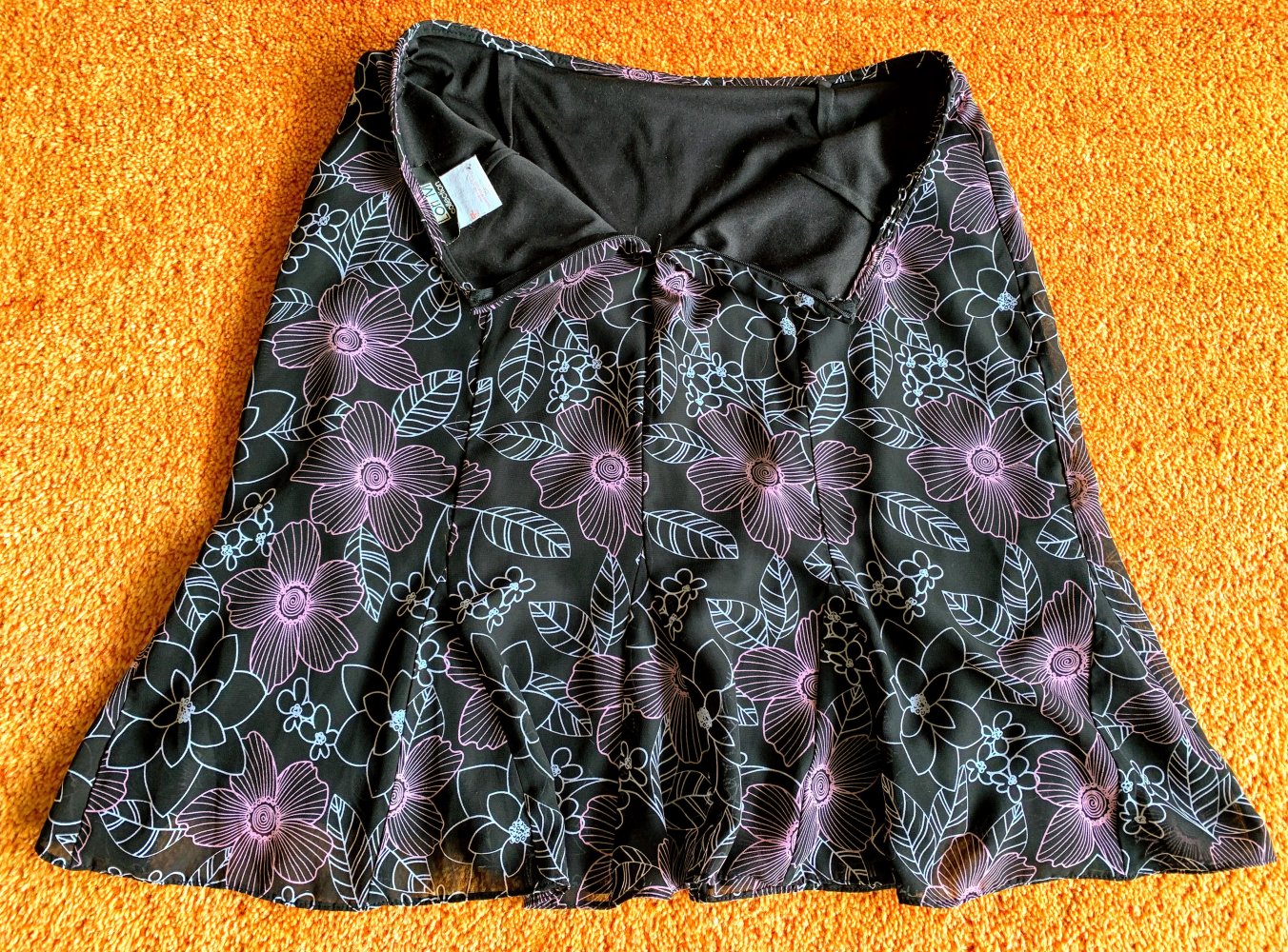 Damen Rock Sommer schwingend Gr.M in Bunt von Lori M Collection