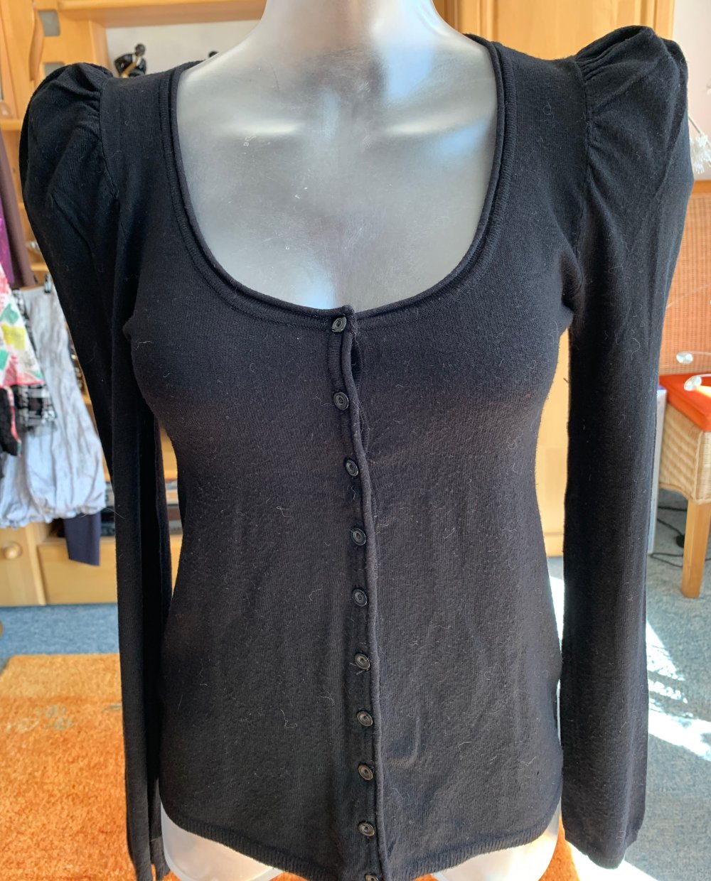 Damen Jacke Strick Gr.S in Schwarz von Promod NW 