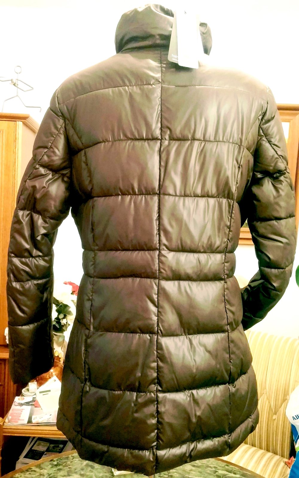 NEU Damen Jacke Steppmantel Steppjacke Gr.38 Dunkelbraun Steilmann P.99,99€ 