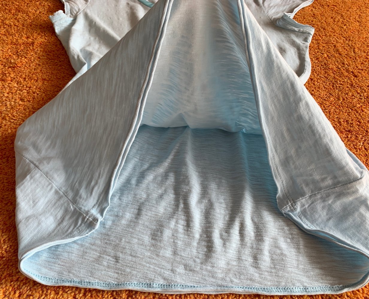 Damen Tunika Sommer Shirt Gr.S in Blau von Laura Torelli 