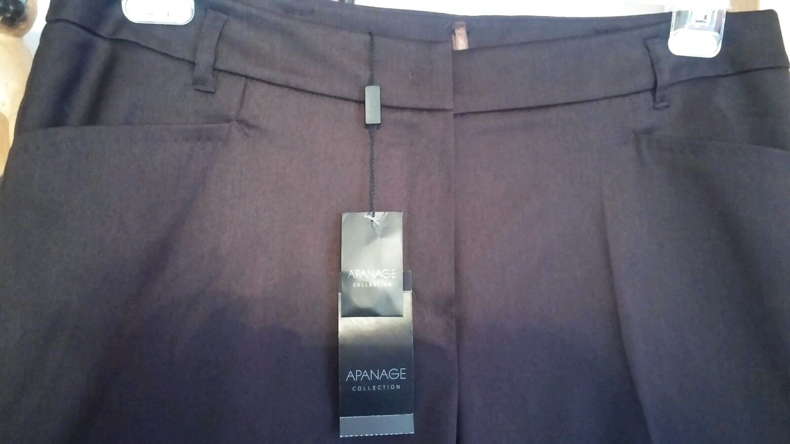 NEU Damen Hose elegante Businesshose Gr.46 Braun APANAGE P.89,95€