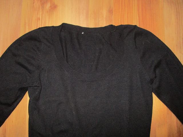 Schwarzes Longsleeve - Größe 36/38 - guter Zustand