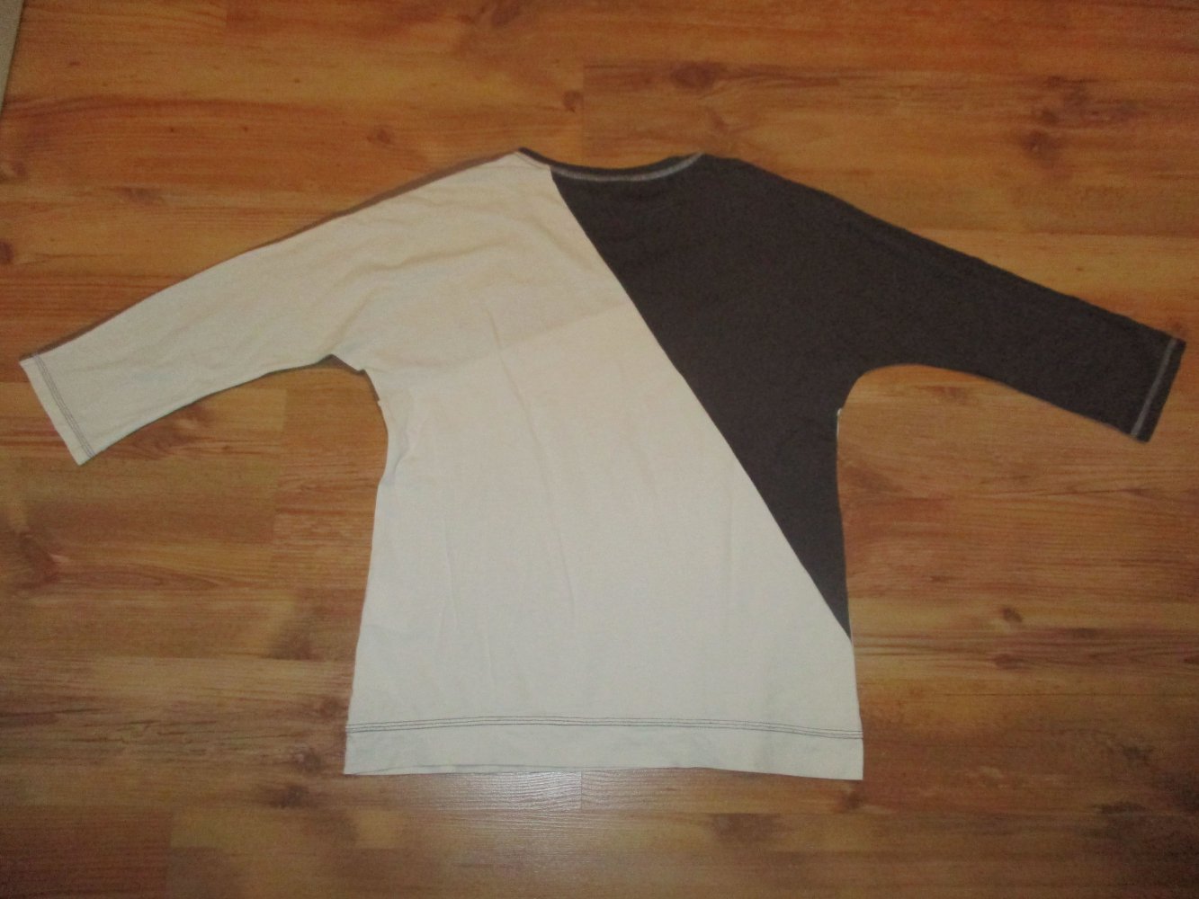 Weiß-braun-schwarzes Longsleeve von Cecil - Größe S - super Zustand!