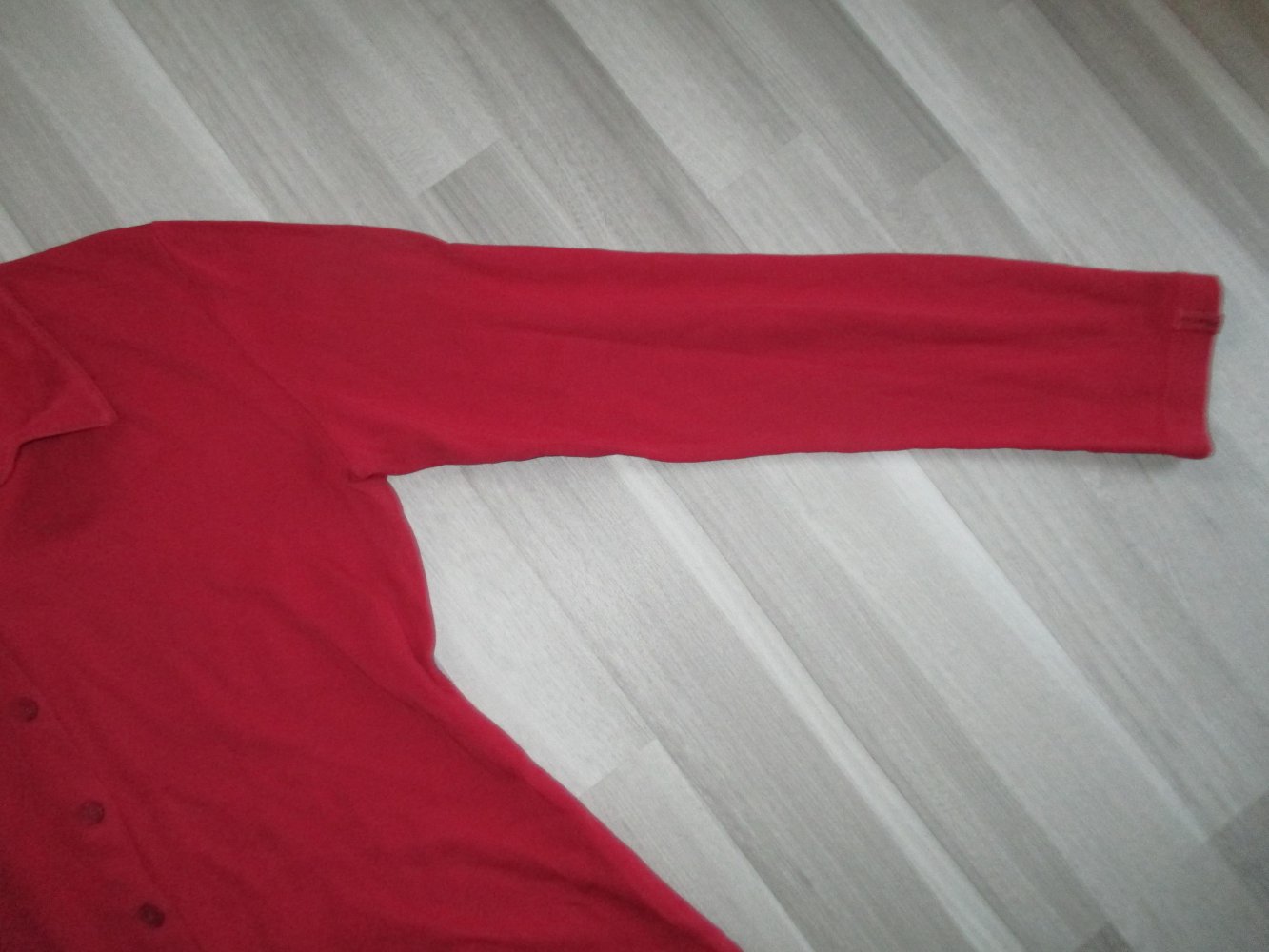 Rotes Longsleeve - Street One - Größe 40 - TOP Zustand!