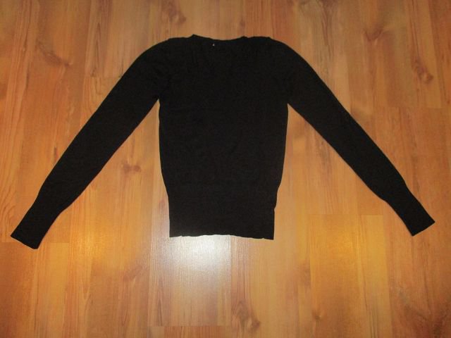 Schwarzes Longsleeve - Größe 36/38 - guter Zustand