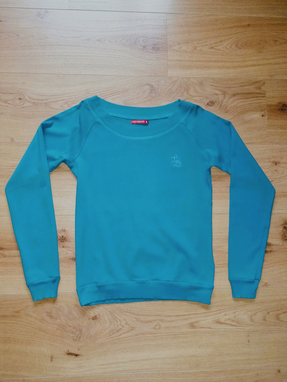 Fishbone Basic Damenpullover Langarmshirt Langarmsweatshirt Gr. L