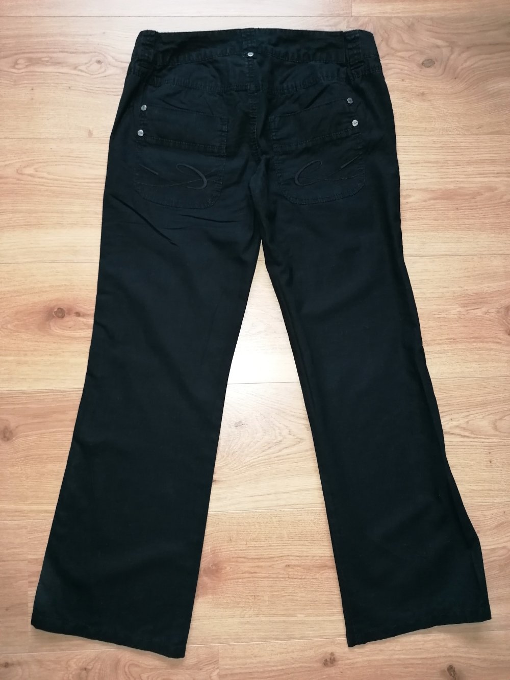 edc Esprit Play Damenhose Leinenhose Stoffhose Gr. 40 Regular