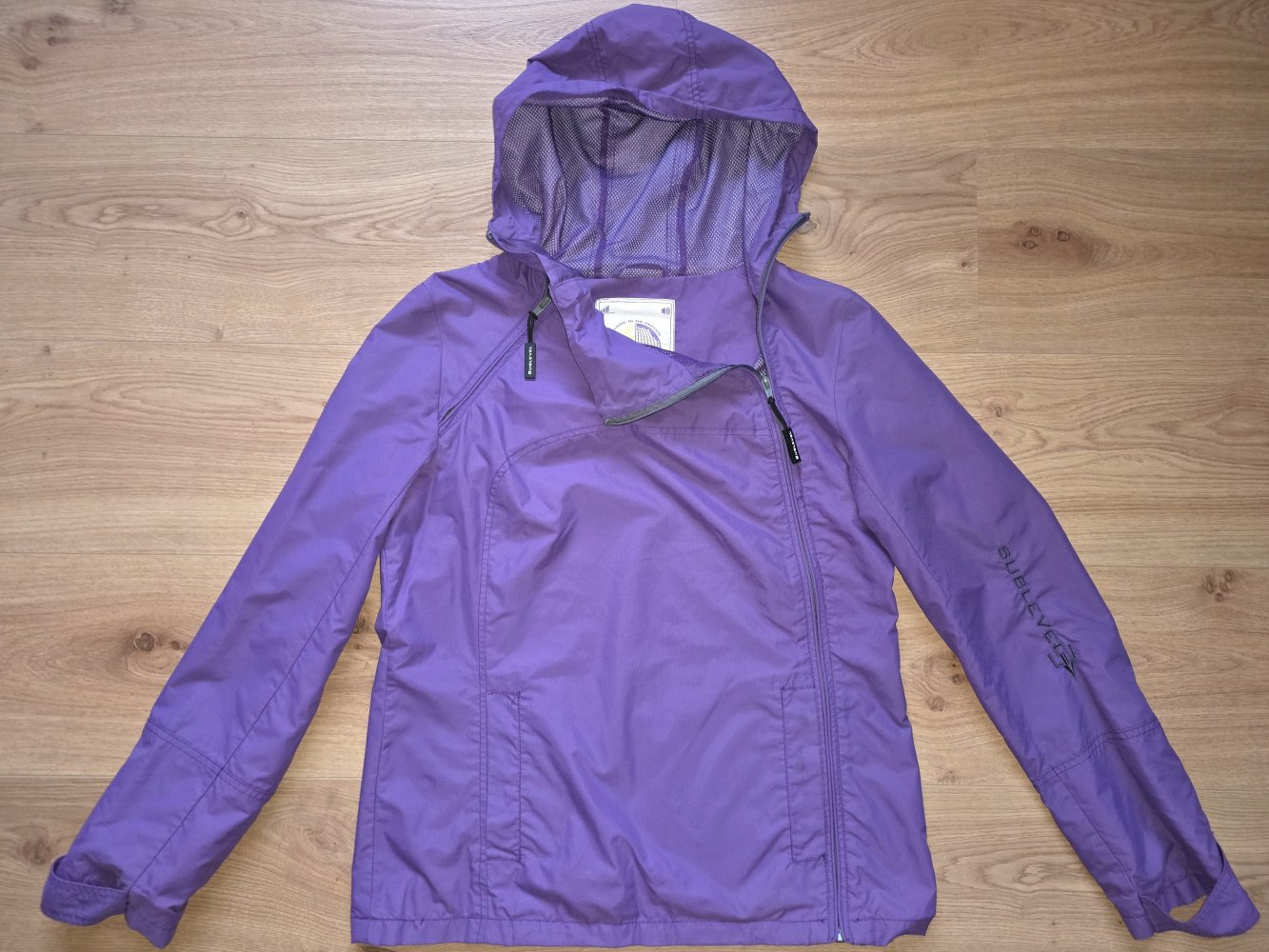 Sublevel Damenjacke Windbreaker Windjacke mit Kapuze Gr. L