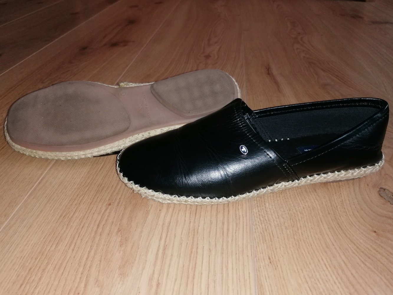 Tom Tailor Damen Espadrilles Lederespadrilles Gr. 39