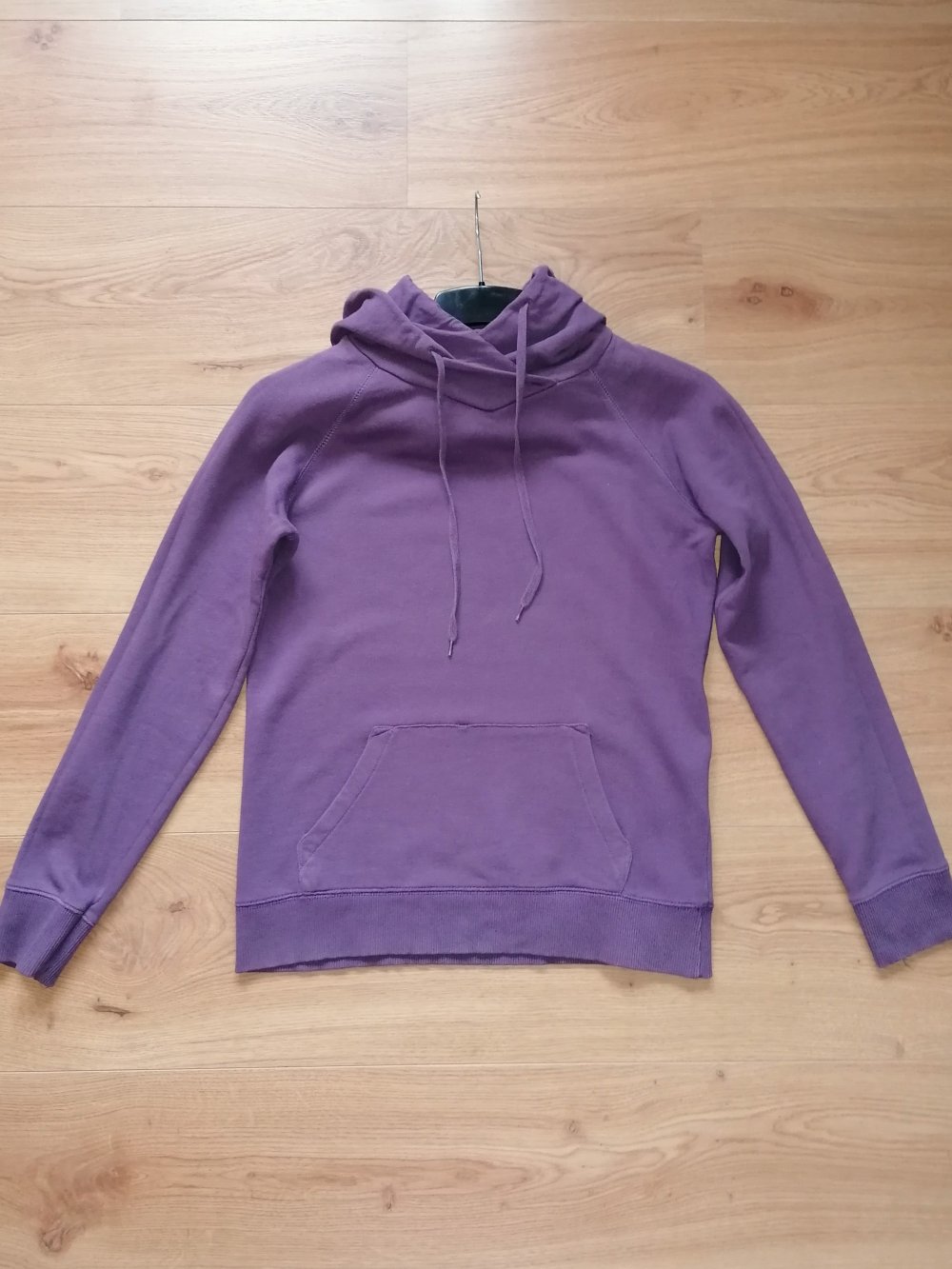 C&A Clockhouse Damen Kapuzenpullover Hoodie Lila Gr. M
