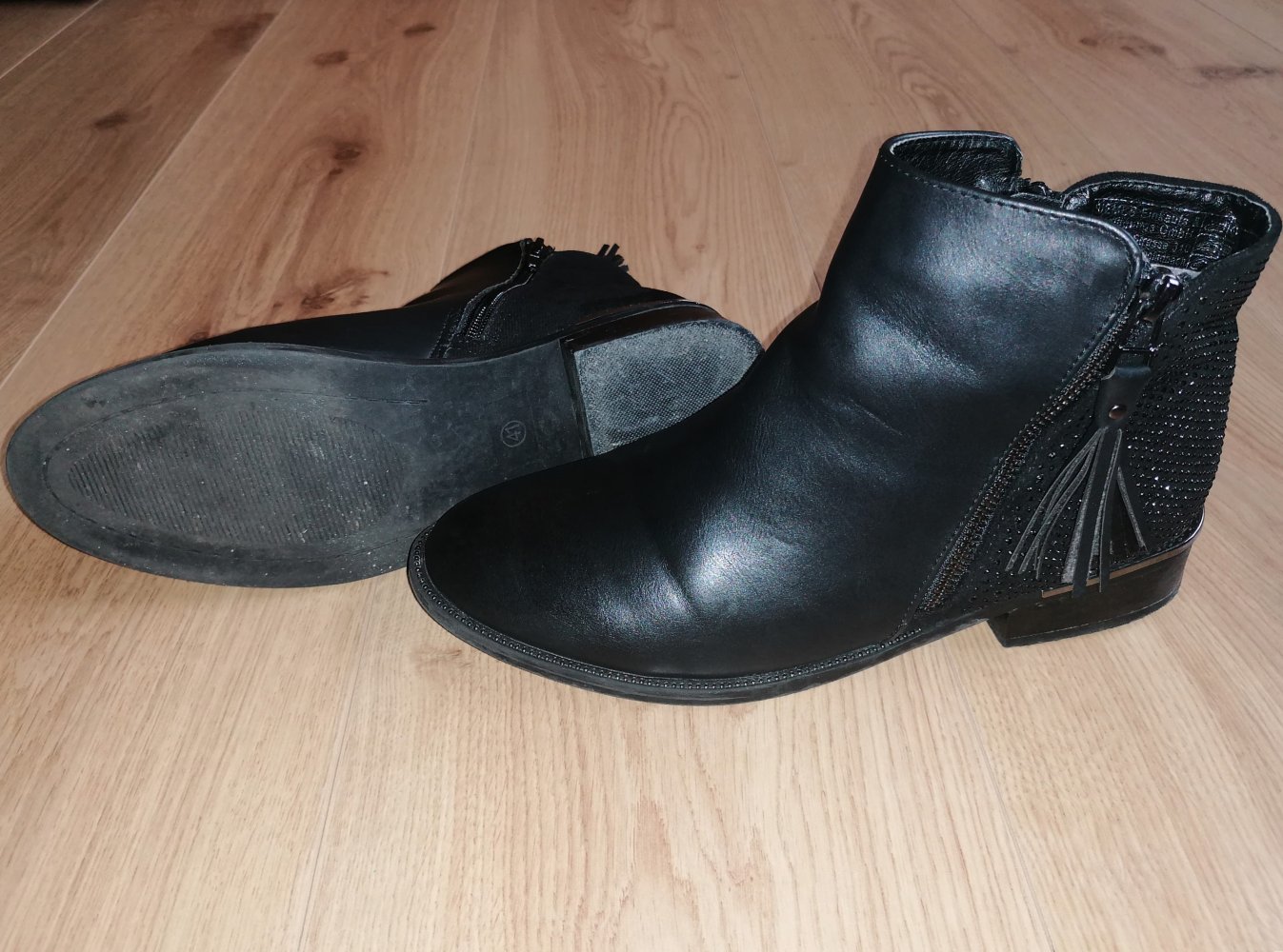 Claudia Ghizzani Damen Stiefeletten mit Reißverschluss Gr. 41