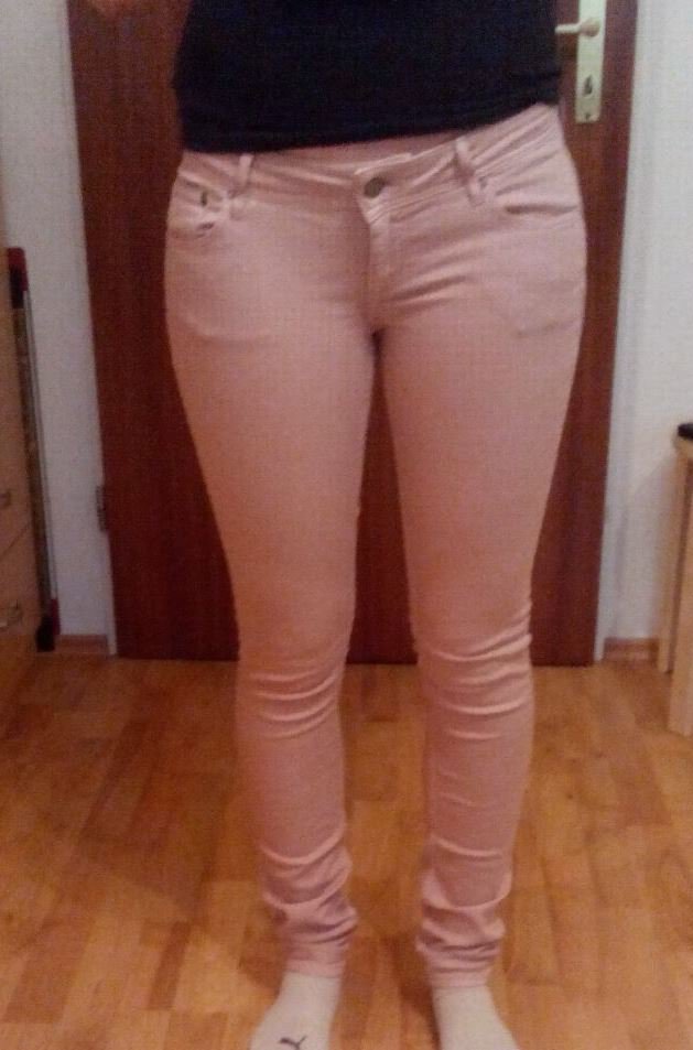 Rosafarbene Jeans W27/L32