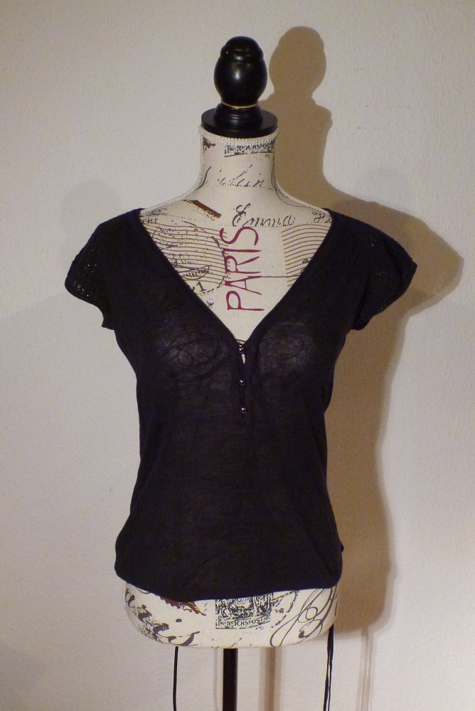 schwarzes Damen Top von Mexx Gr. 36/S