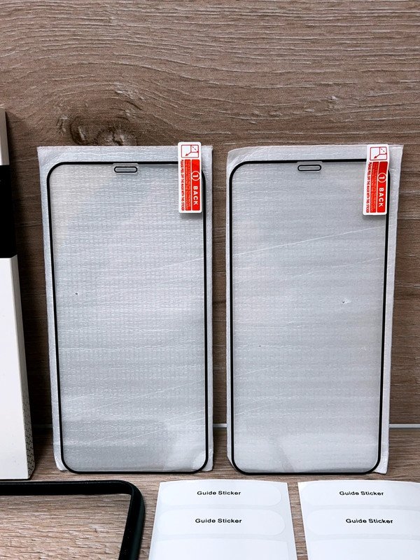 2x iPhone 11 / 11 Pro Max / XR / XS Max 9H Premium Full Cover Panzerglas + Applikator NEU / OVP Tempered Glass 2er Pack