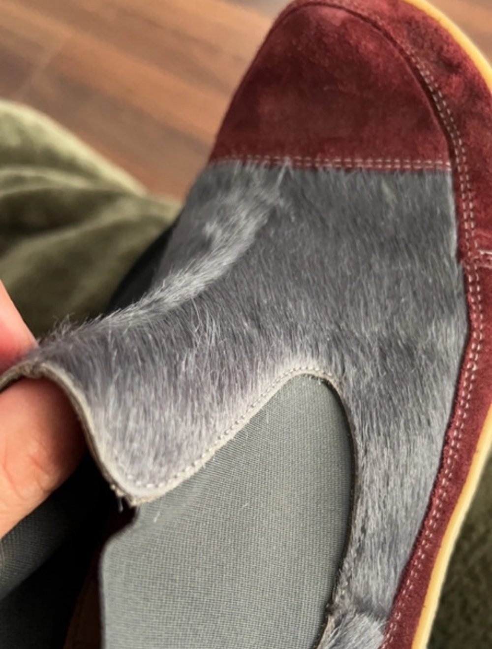 Think! Stiefel Braun/Grau Größe 41