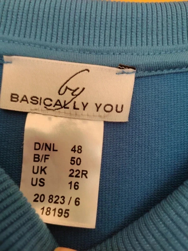 blauer Pullover Gr.48 NEU!