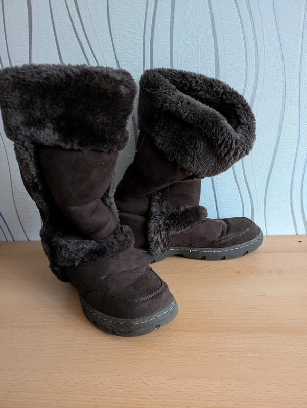 braune Stiefel Gr.40