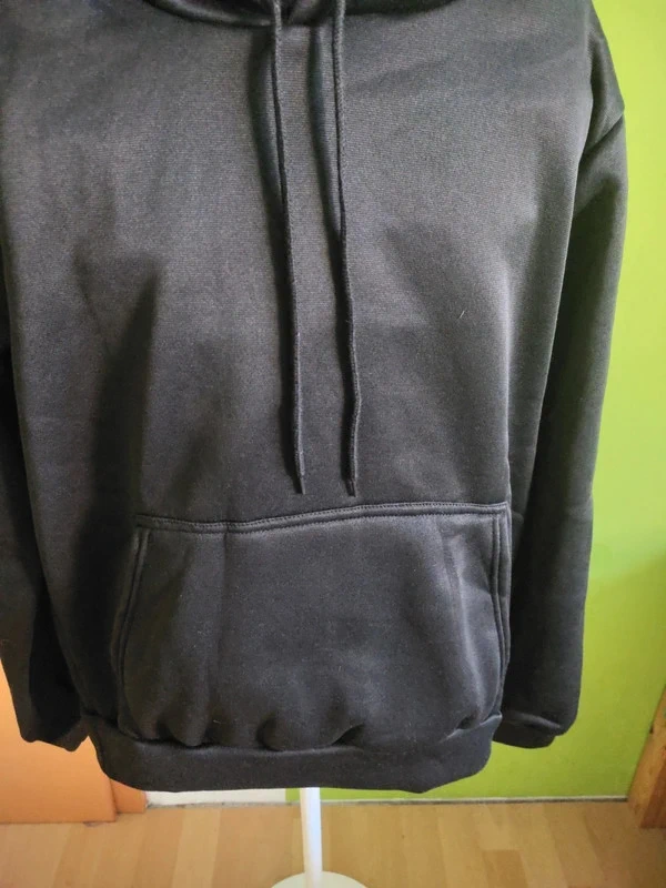 schwarzer Hoodie/ Kapuzenpulli  Gr. 164