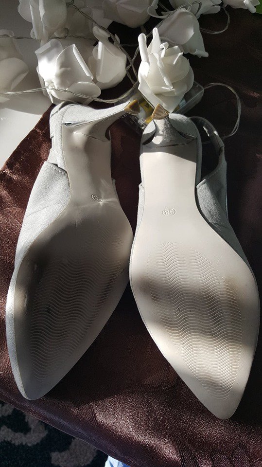 Pumps grau 38 