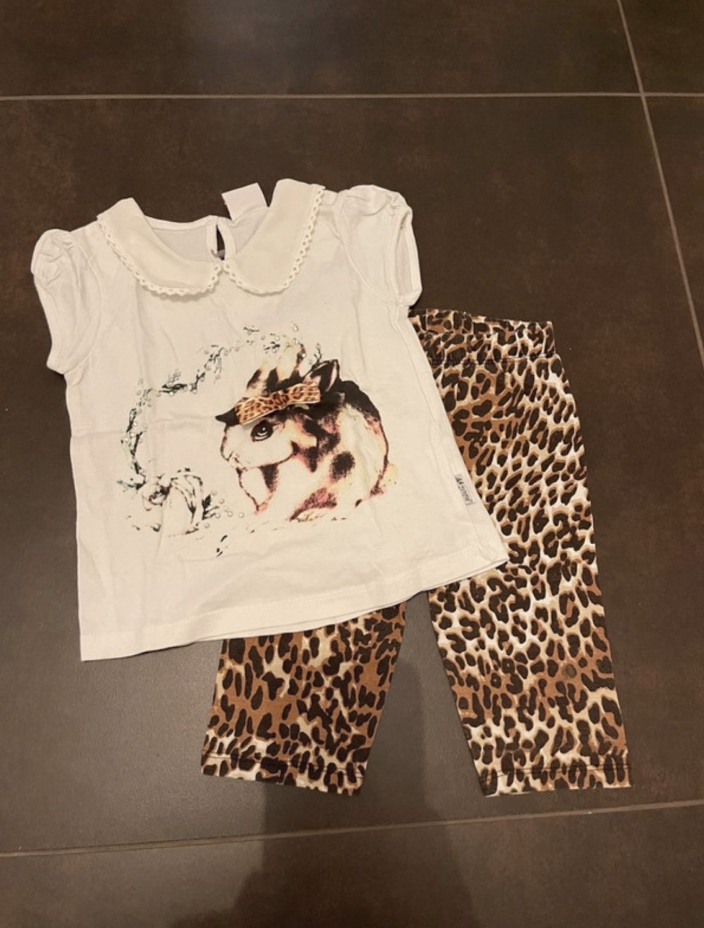 T-Shirt und Caprihose von Gelati Größe 86