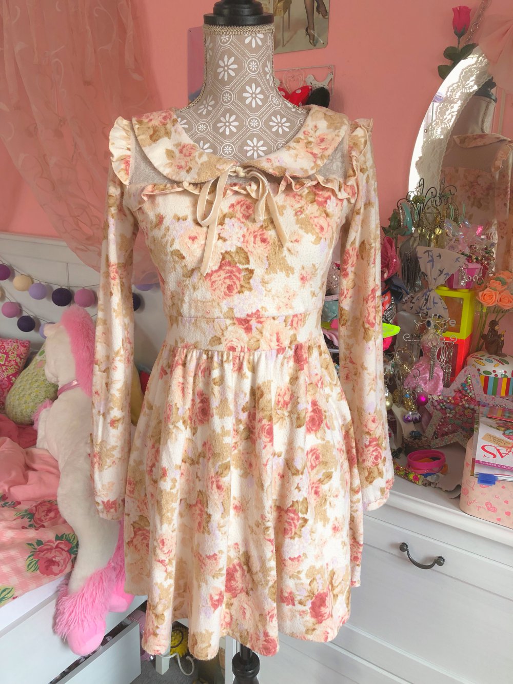 Liz Lisa Winterkleid Rosen