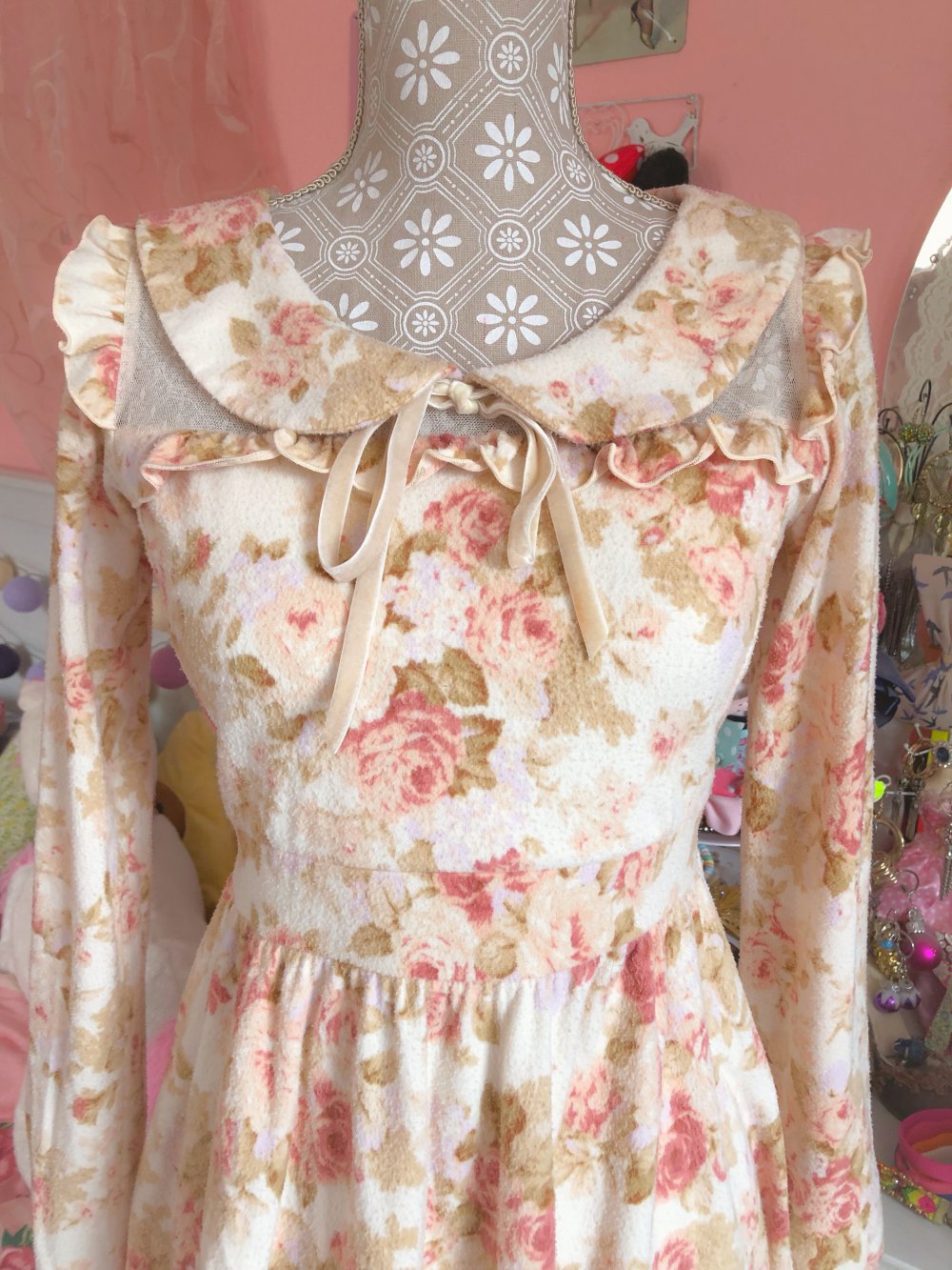 Liz Lisa Winterkleid Rosen