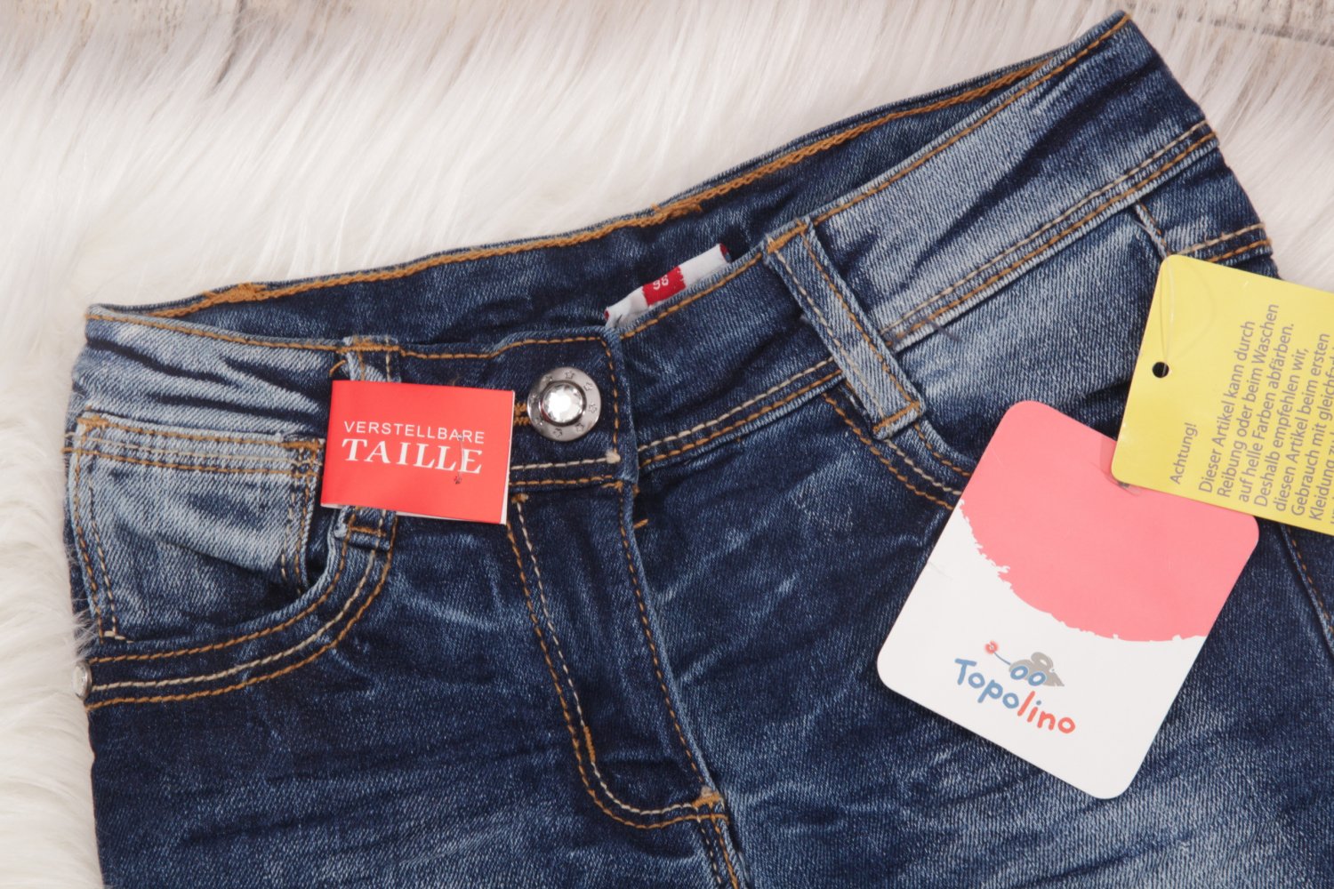 Jeans Topolino Gr. 98