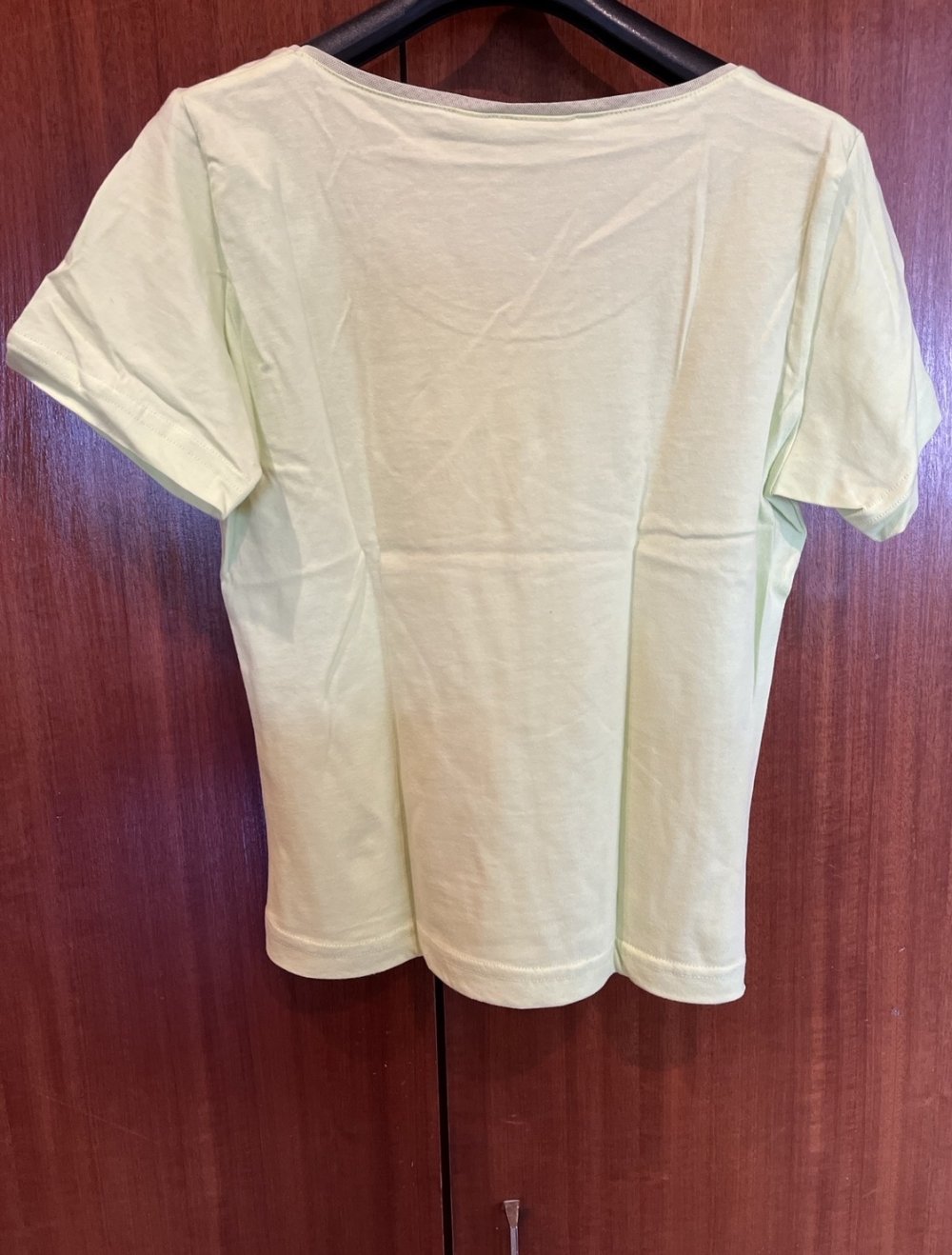 schönes T-Shirt Sommer hellgrün mit Spruch NEU!!