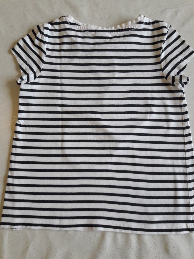 Palomino T-Shirt, gestreift mit Herzen, Gr. 110