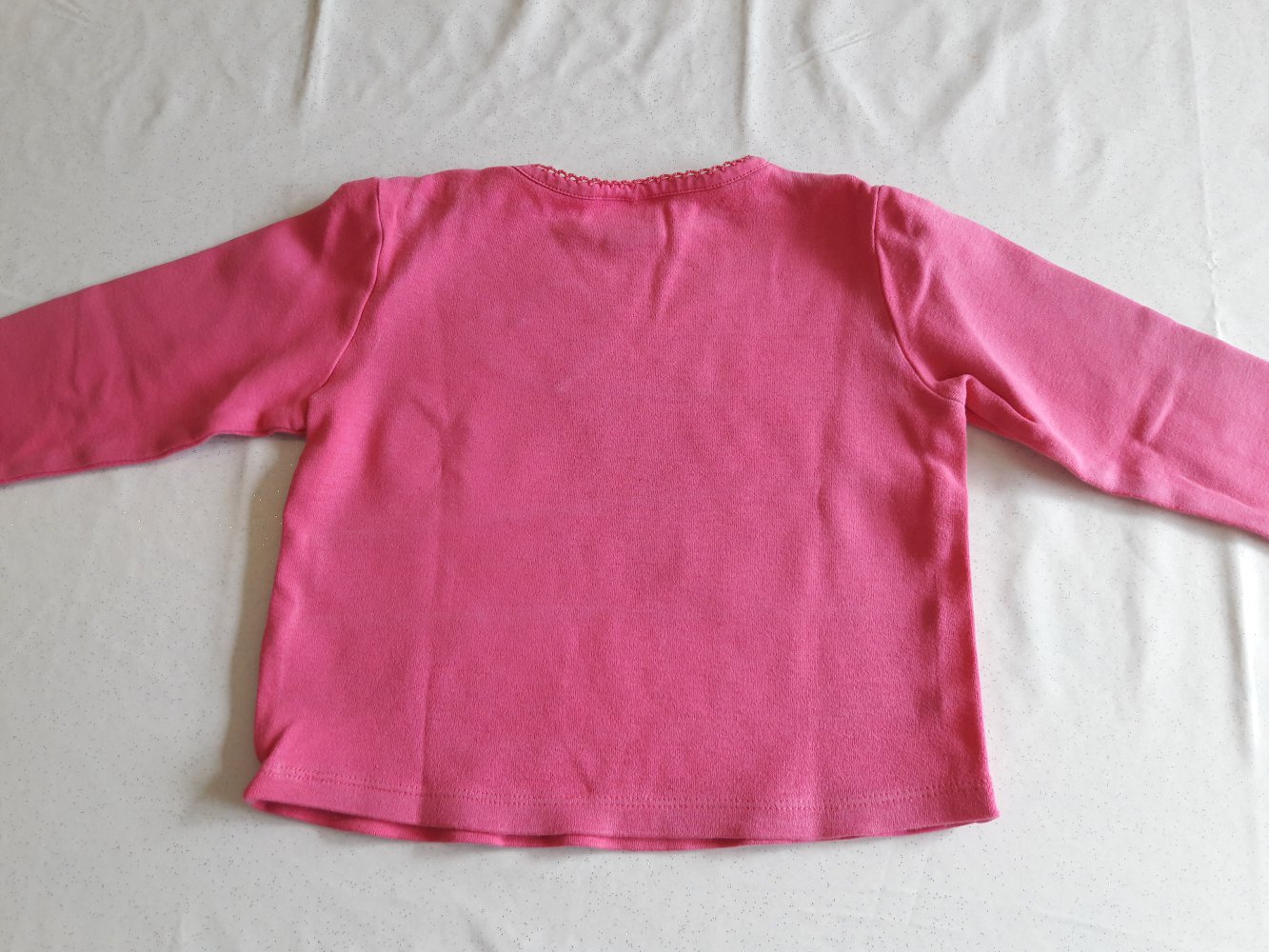 Langarmshirt, pink/lila