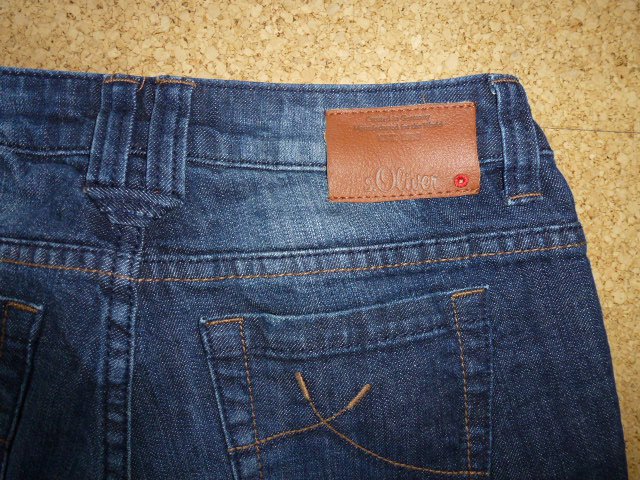 Jeans-Shorts Gr. 36 blau s. Oliver