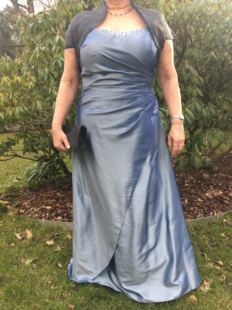 Brautmutter Ballkleid Abendkleid Maikleid mit Bolero