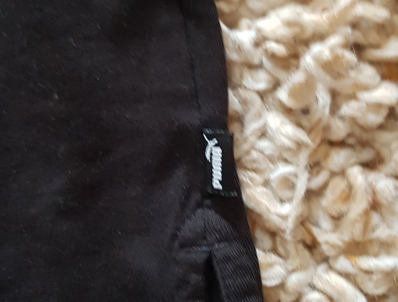 Neu! Puma Shirt Top schwarz mit Logo Gr.XL