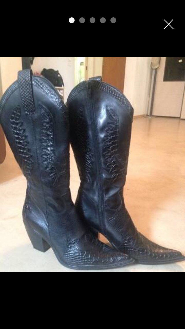 Lederstiefel Cowboy / Cowgirl