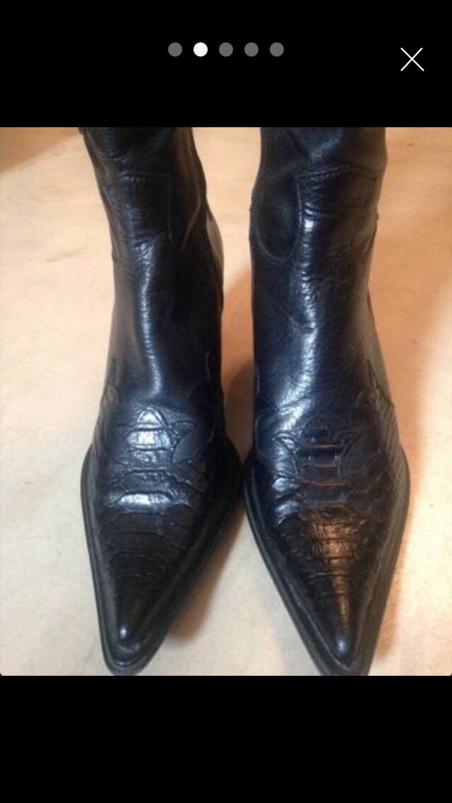 Lederstiefel Cowboy / Cowgirl