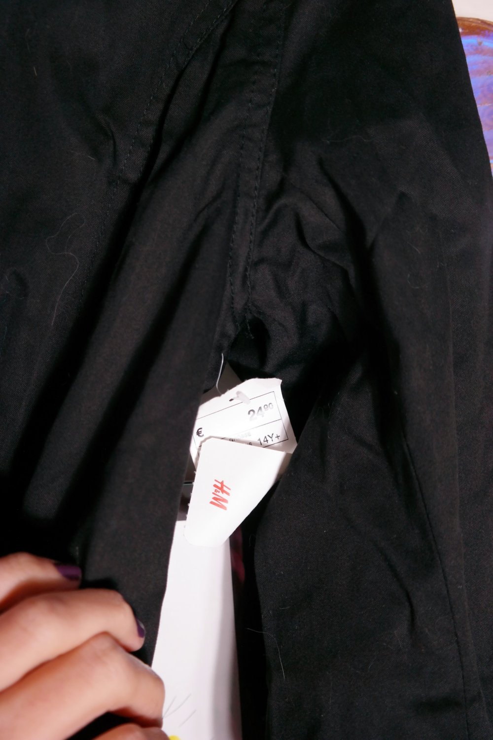 NEU mit Etikett H&M Blazer Jacke schwarz XS S 34 36