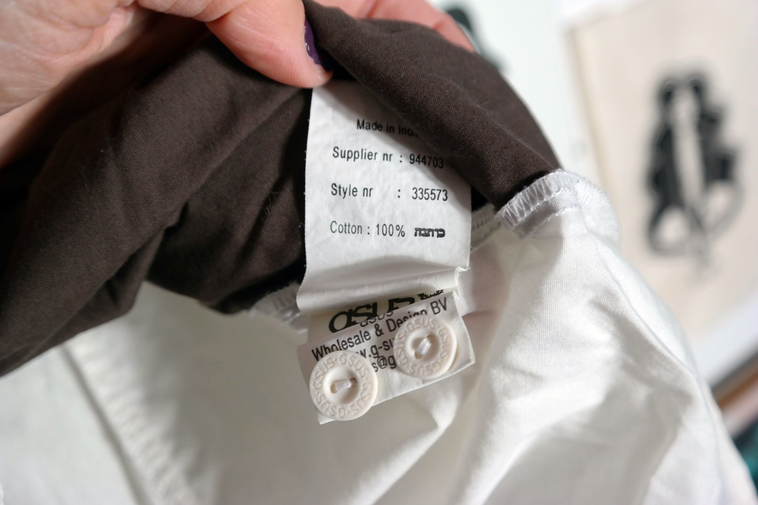 Vintage Gsus G-Sus Hemd mehrfarbig Stickerei bestickt Y2K 90er 00er Kitsch L