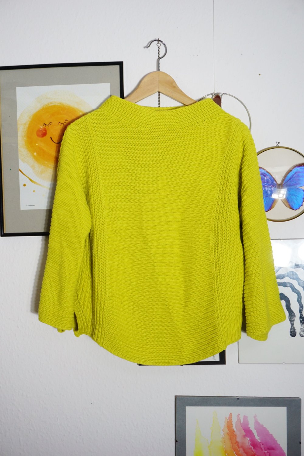 Someday Pullover Turtleneck 36 S hellgelb gelb Strickpullover