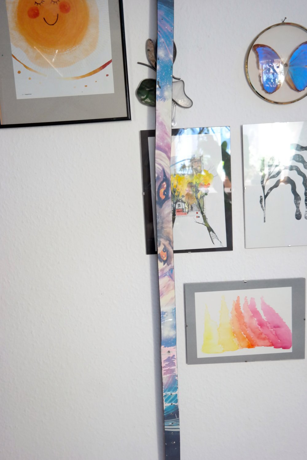 Iron Fist Gürtel Weltall Wolf bunt Galaxy L XL