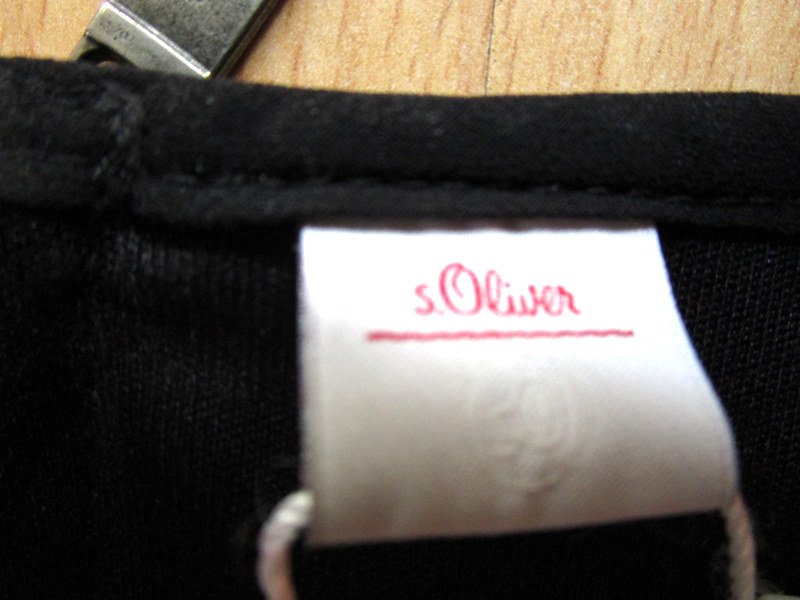 s.Oliver, irre süßes Sommer Kleid in Gr.36, Schwarz Bunt, neu,