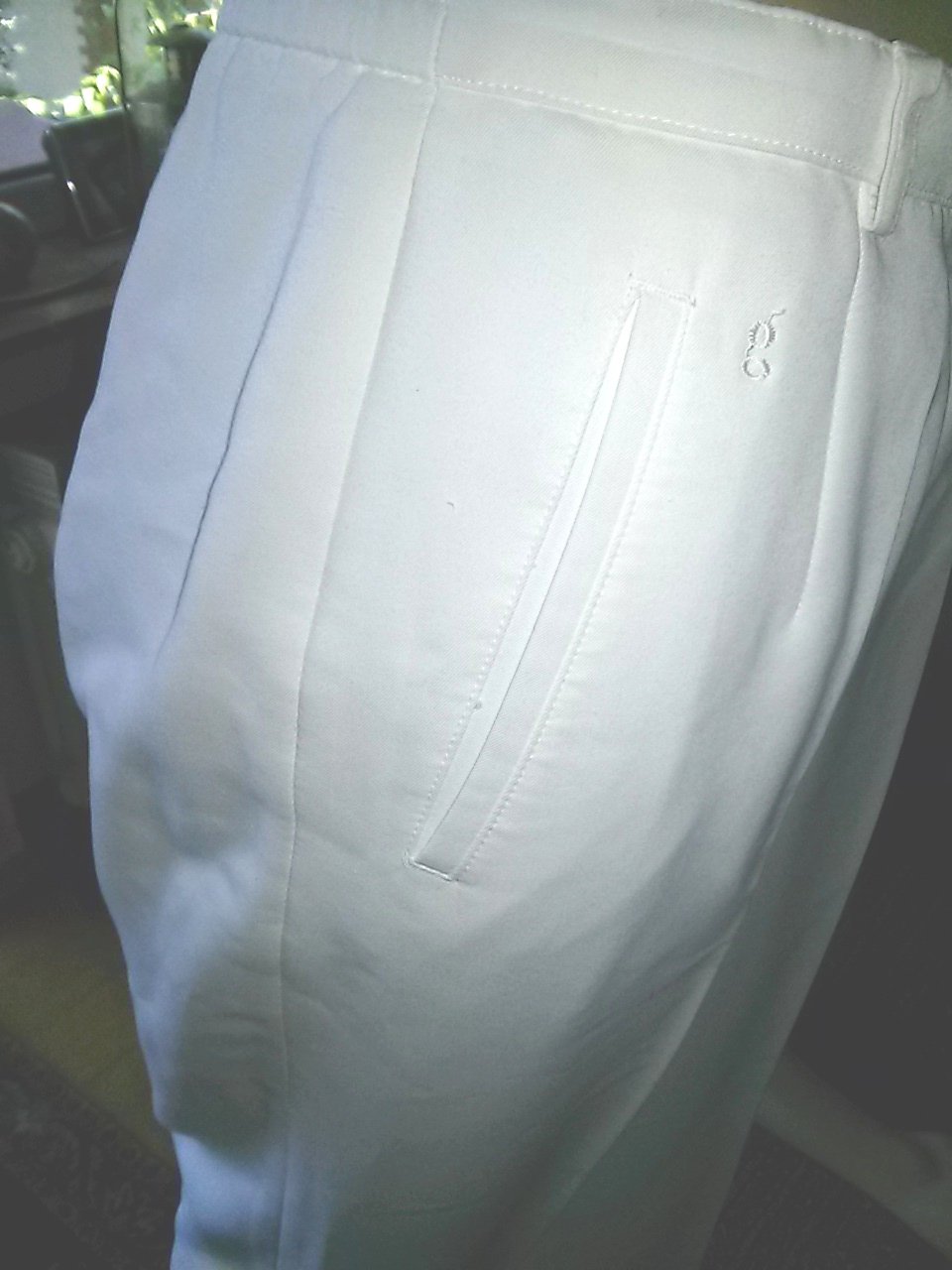 Damenhose von Gardeur Gr. 40 K - slim line - weiss