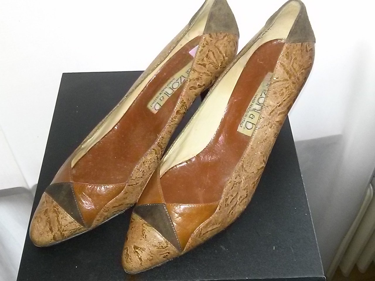 Damenpumps von Lanzoni b. - handgemacht- Haute couture made in Italy